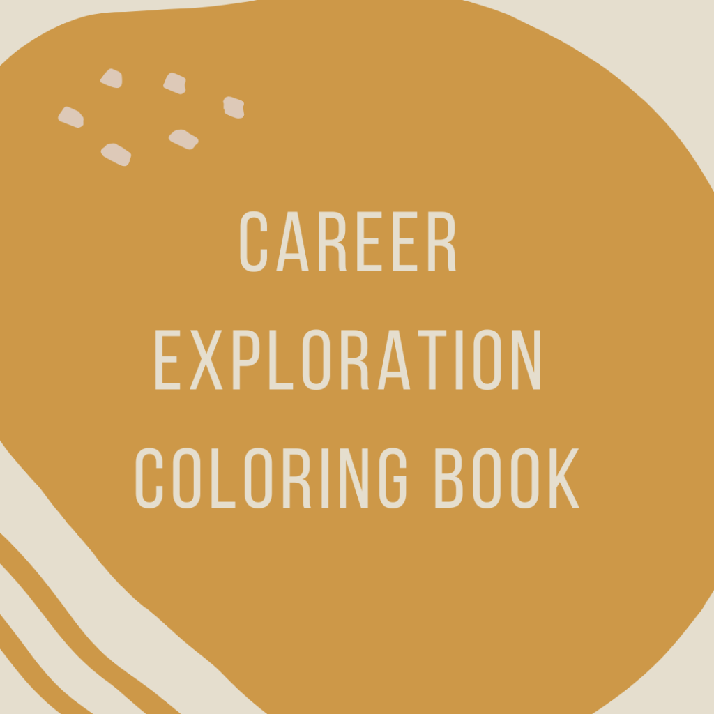 Career Exploration Coloring Book